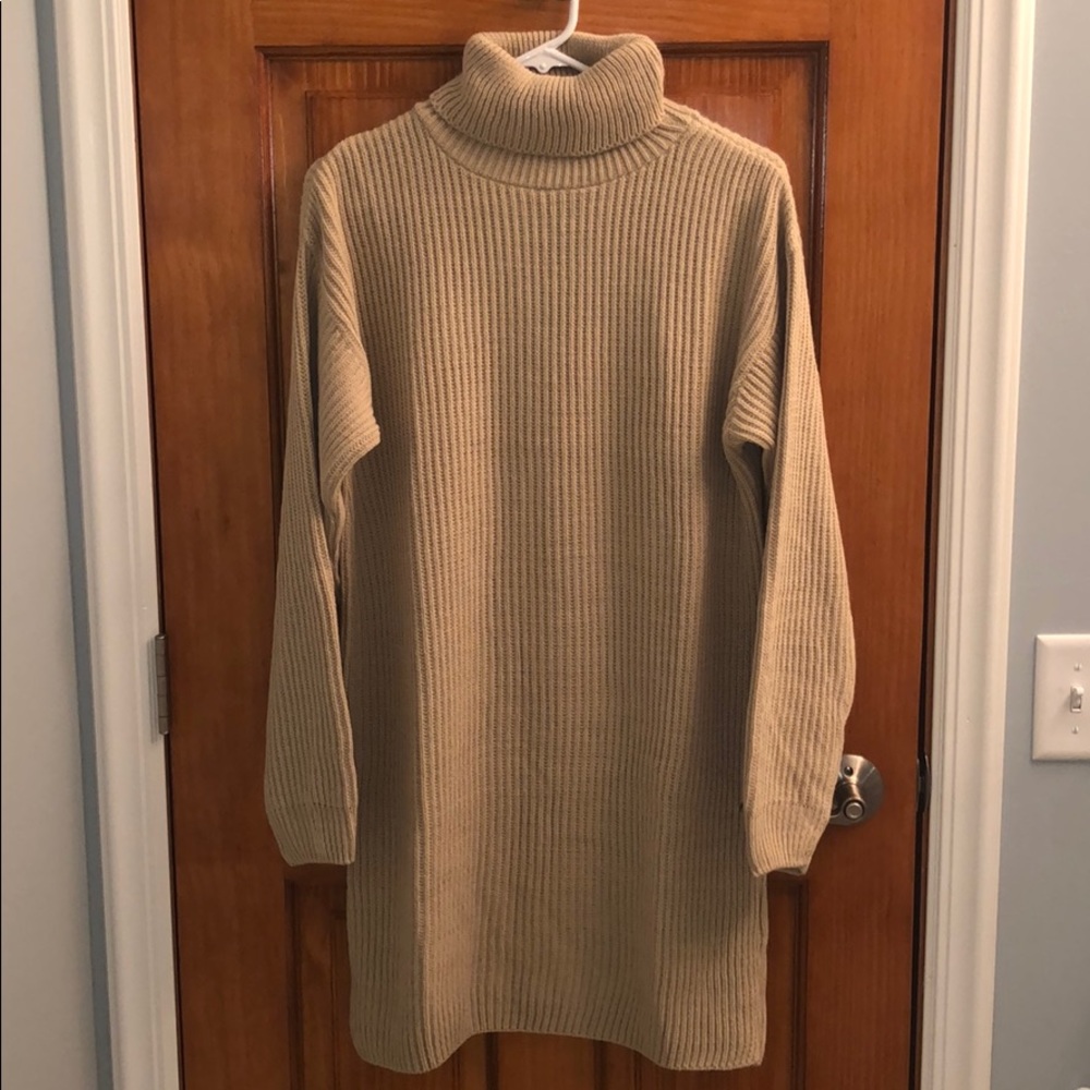 Nasty Gal Turtleneck Sweater Dress
